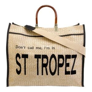 Bronx And Banco St Tropez Rafia Bag